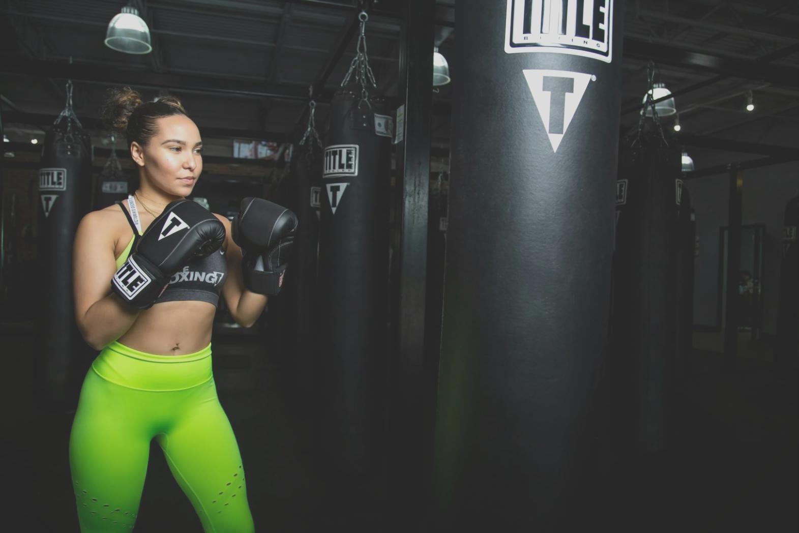 Athlete measuring heart rate during high-intensity interval training